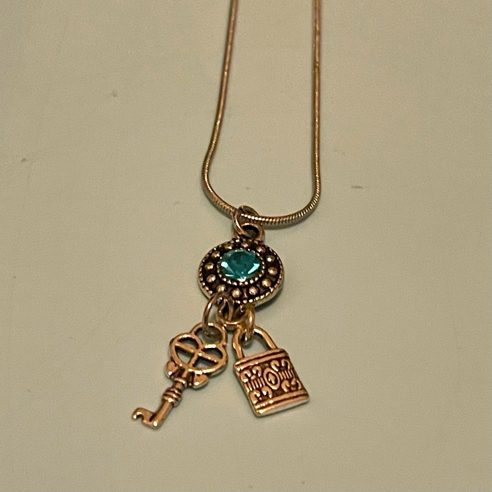 Lock and key Necklace